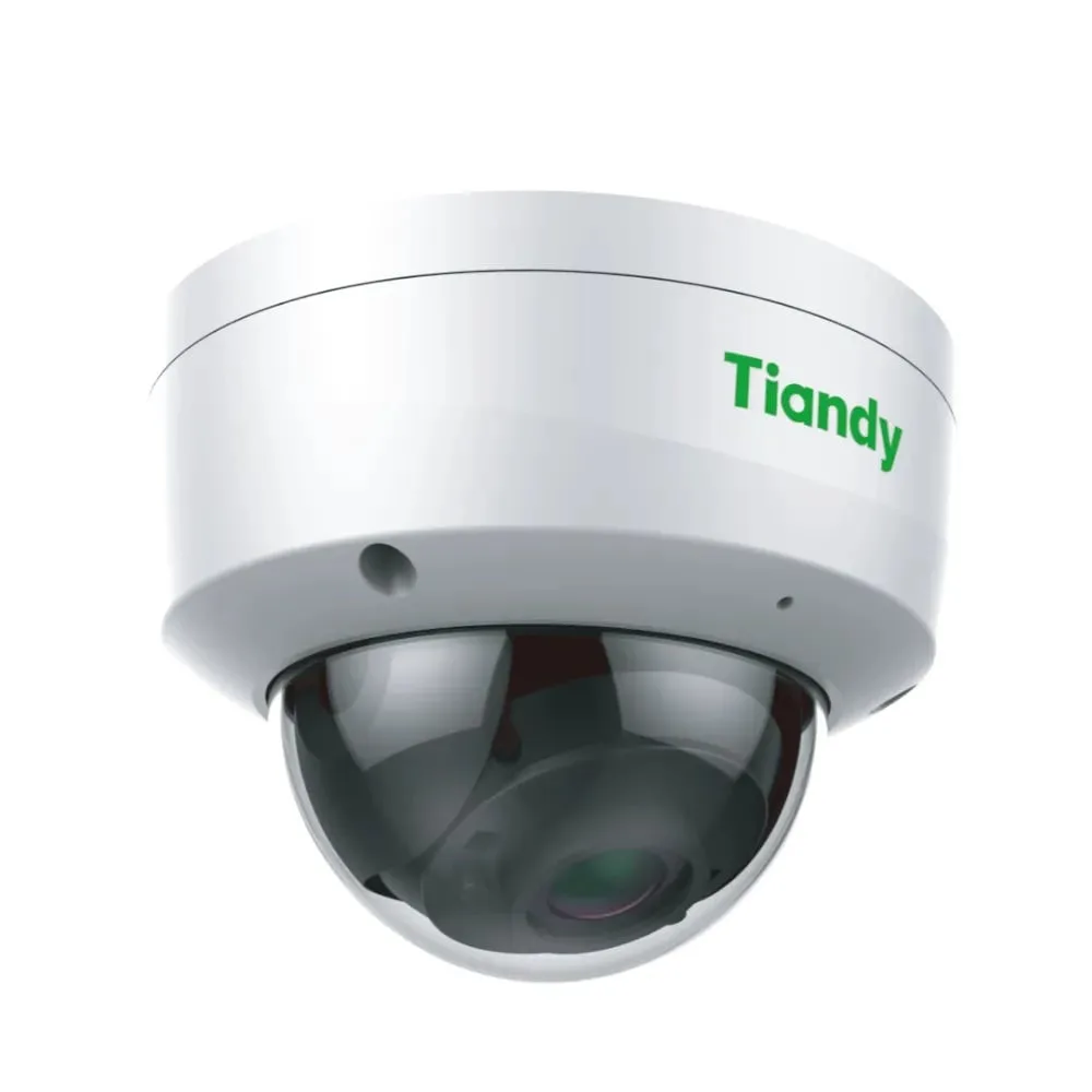 IP-камера Tiandy TC-C34KS Спецификация: I3/E/Y/C/SD/2.8mm/V4.2, 4MP, Starlight Dome, 2.8mm, f/1.6, IR30m, PoE, IP66, IK10.