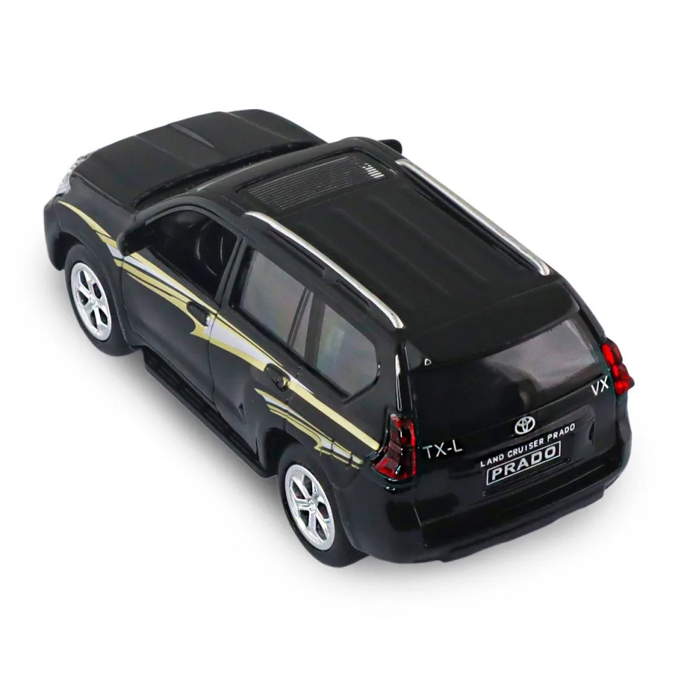 Інерційна автомодель TechnoDrive металева 1:40 чорна