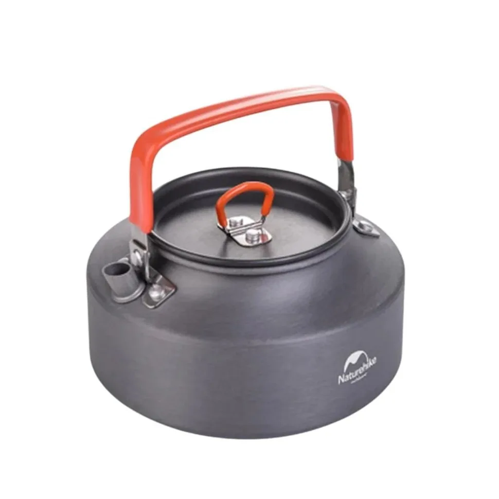 Чайник Naturehike алюмінієвий 1,45 л 175х85 мм срібний