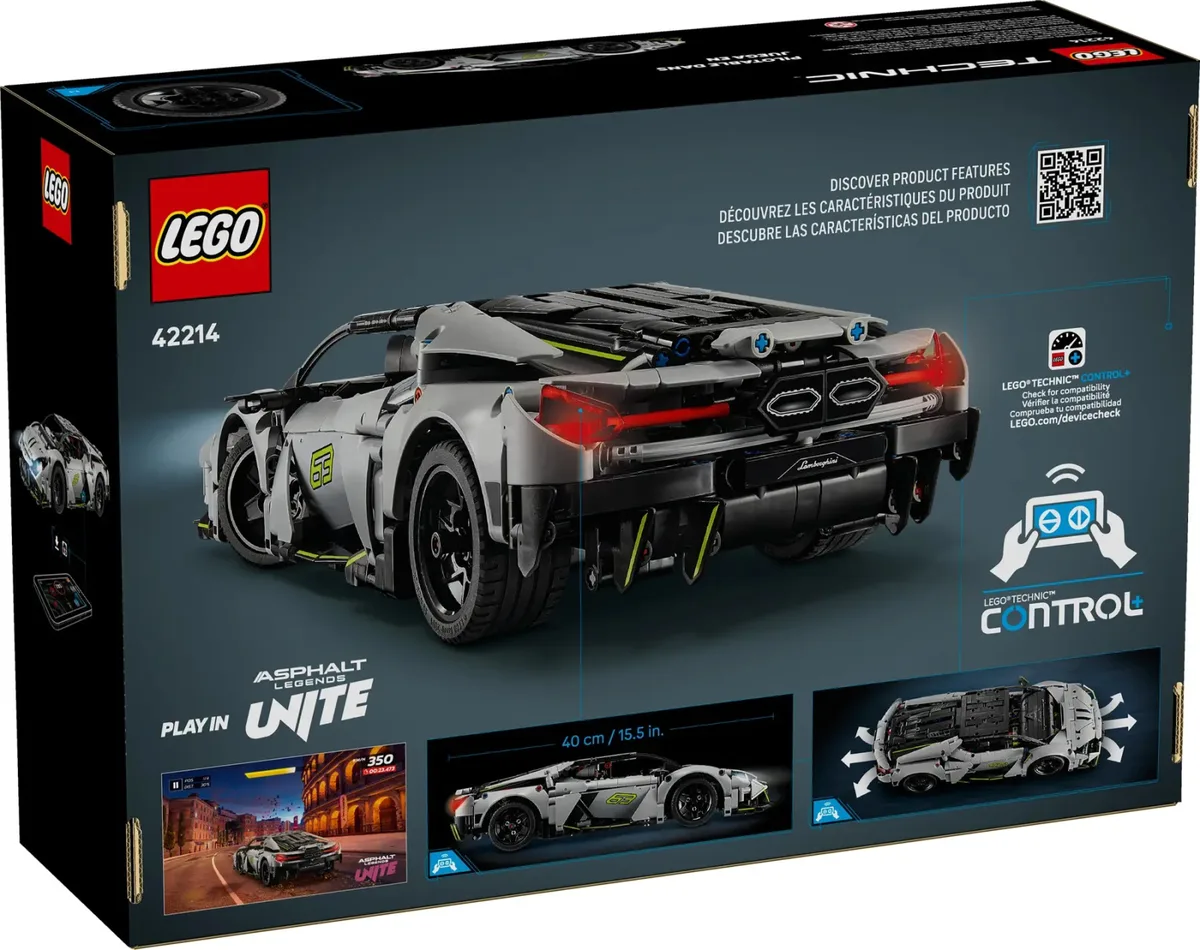 Конструктор LEGO Technic Суперкар 10+ для хлопчиків і дівчаток пластиковий зелений