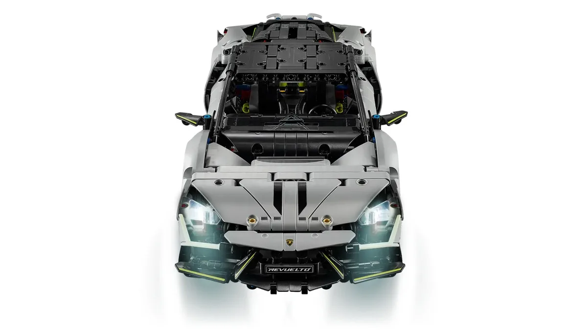 Конструктор LEGO Technic Суперкар 10+ для хлопчиків і дівчаток пластиковий зелений