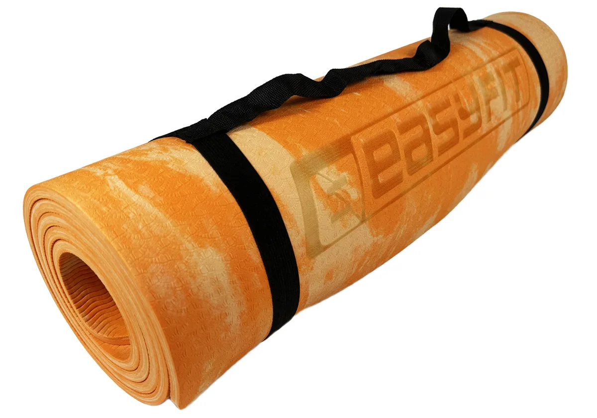 Коврик EasyFit s-EVA 183х61 см 8 мм Оранжевий