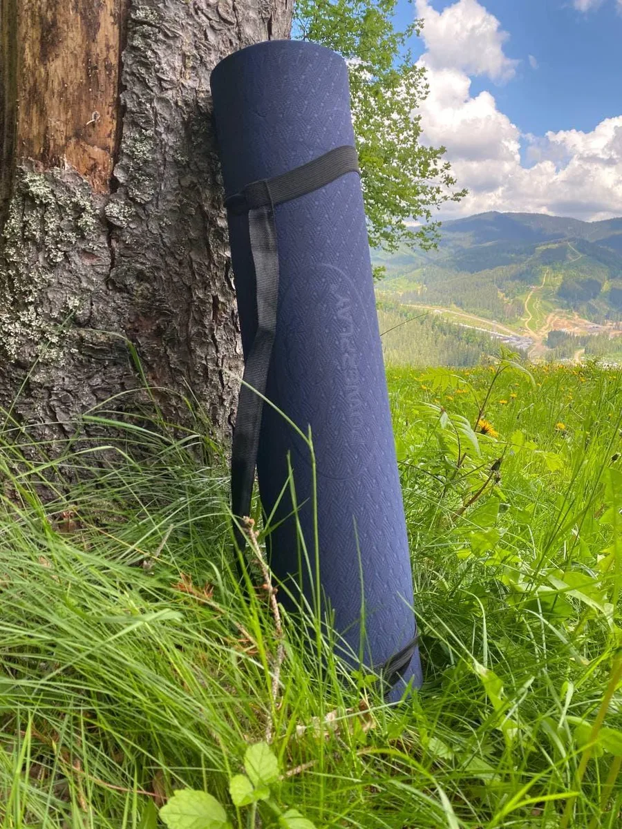 Килимок Active Point TPE 183х61х0,6 см Синій