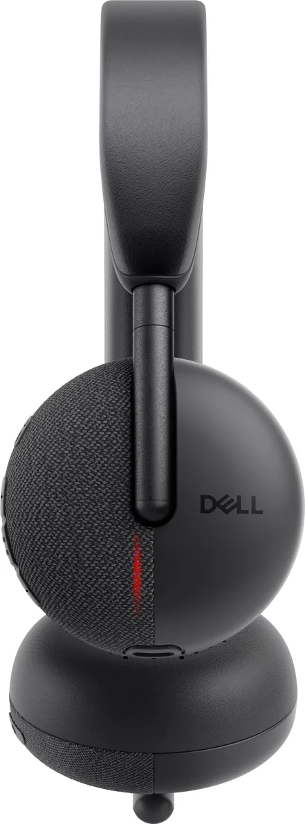 Гарнітура Dell бездротова чорна для ПК та мобільних пристроїв з мікрофоном шумопоглинанням