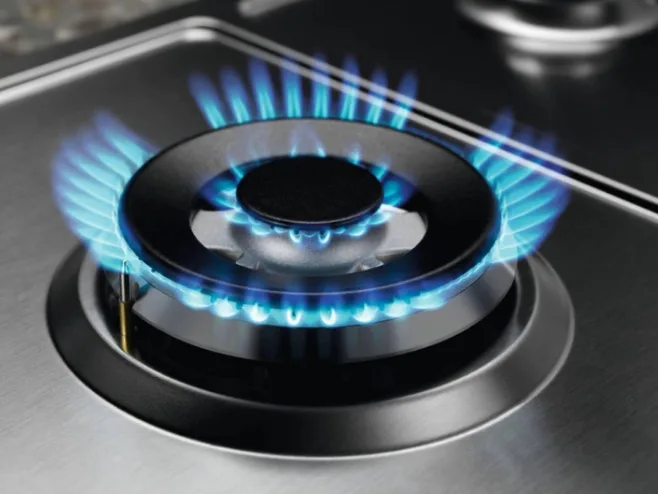 Газова варильна поверхня Electrolux Нержавіюча сталь 59,5х4,8х51 см 4 конфорки