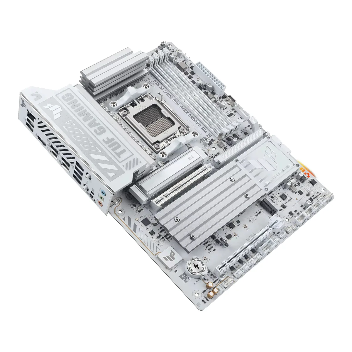 Материнська плата ASUS TUF GAMING ATX біла DDR5 256 ГБ AM5 Wi-Fi 7 M.2 PCIe 5.0