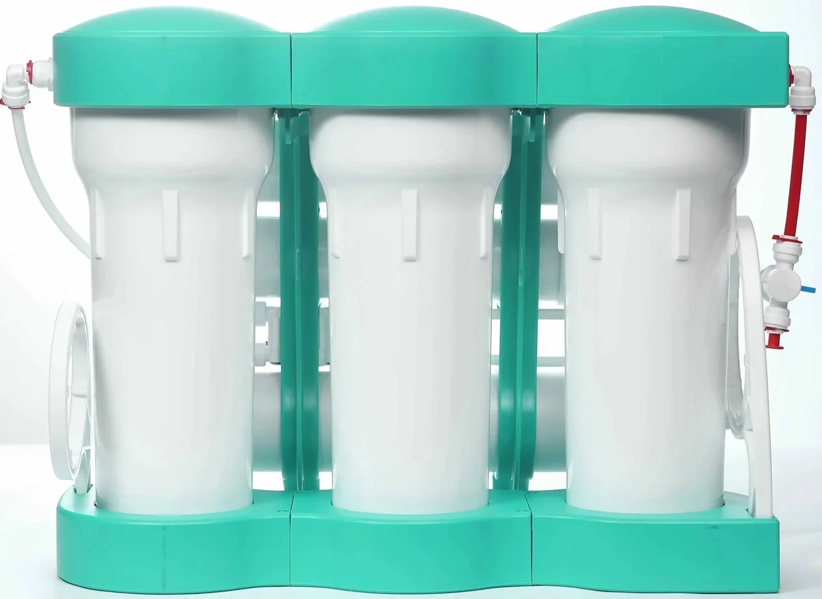 Фільтр зворотного осмосу Ecosoft P’URE AQUACALCIUM Mint, мембрана 75gpd DuPont, картридж AquaCalcium для збагачення води.