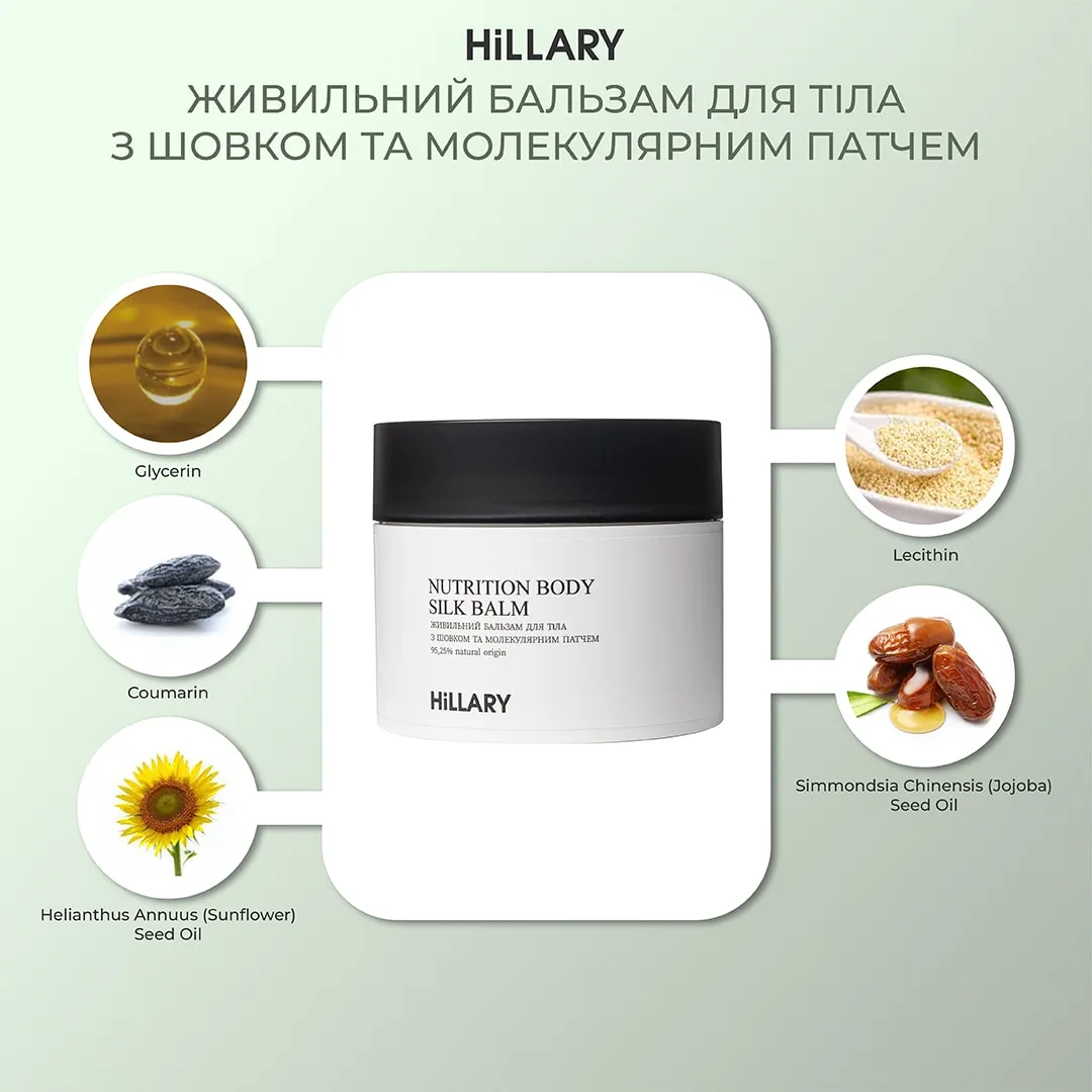 Комплекс HBS Перезагрузка Хиллари для волос, тела и лица: уход, восстановление, питание.