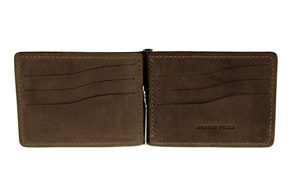 Зажим Onda, шоколад Grande Pelle 105120