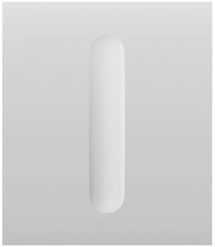 Кнопка центральна для одноклавішного вимикача димера Ajax CenterButton Dimmer 1-gang 2-way for LightSwitch, Jeweler, бездротовий, білий