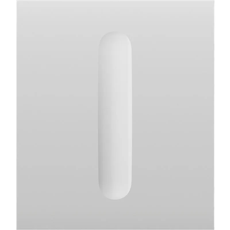 Кнопка центральная для одноклавишного выключателя диммера Ajax CenterButton Dimmer 1-gang 2-way for LightSwitch, Jeweler, беспроводная, белая.