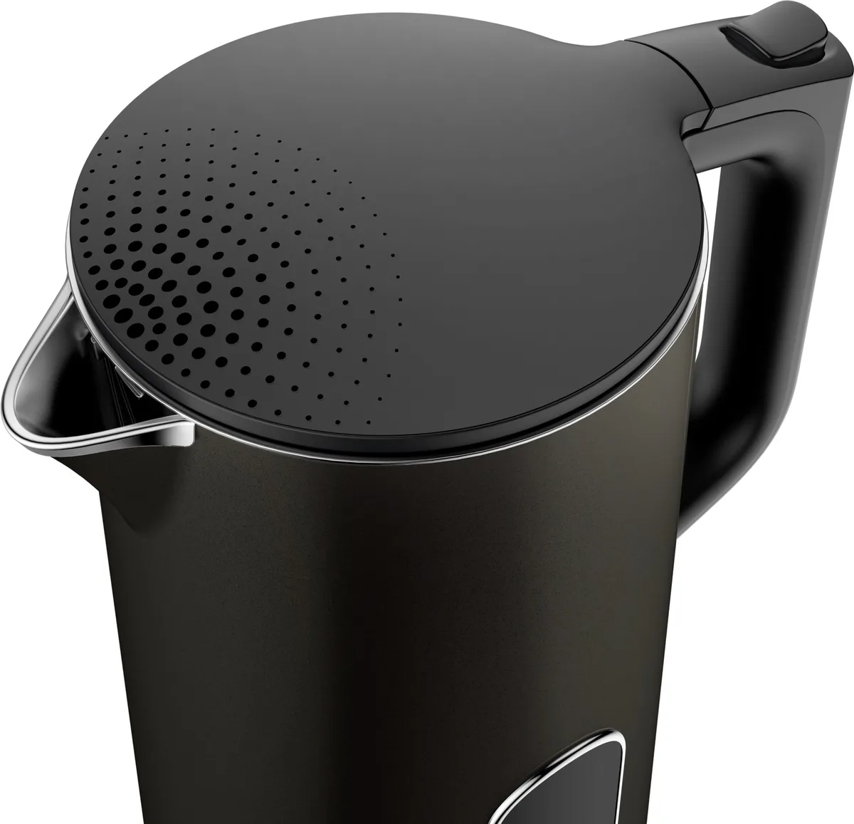 Електрочайник Tefal 1,7 л пластик нержавіюча сталь чорний 5 температурних режимів