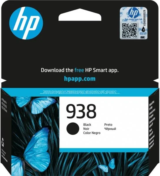Картридж струменевий HP No.938 OfficeJet Pro 9110b/9120/9120b/9130/9130b/9700/9700e Black (1250 стор)