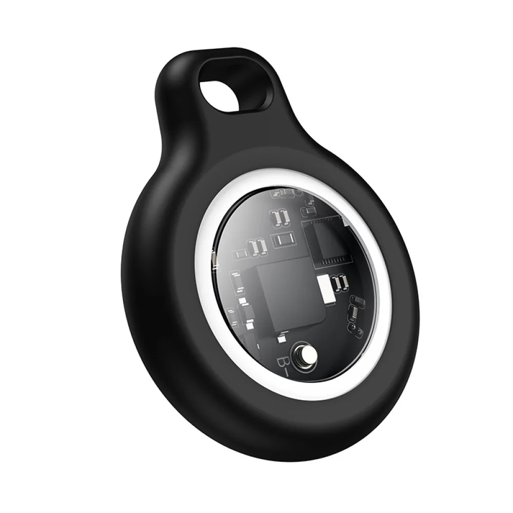 Набір трекерів Hoco GPS 4 шт ABS 31х31х9 мм Чорні