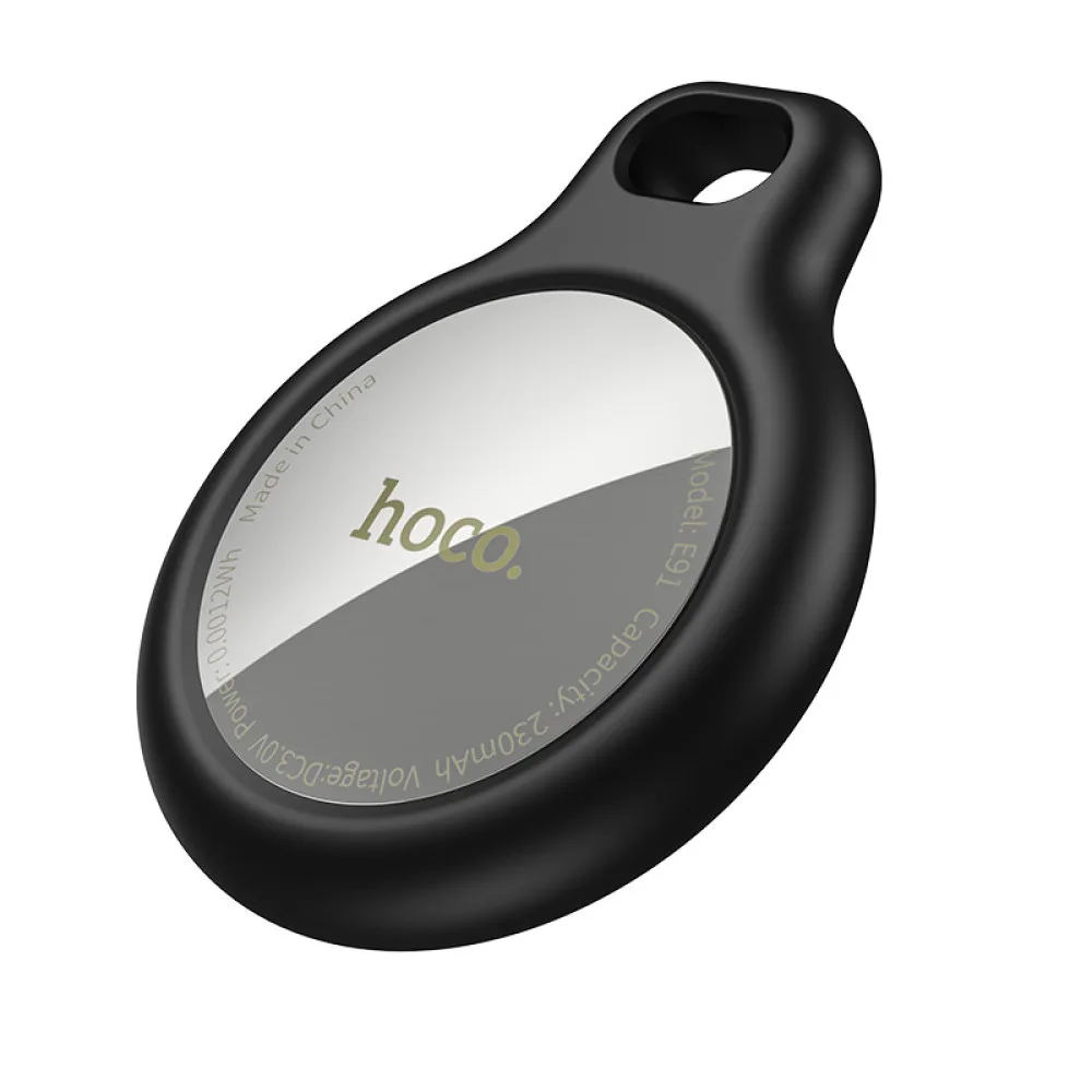 Набір трекерів Hoco GPS 4 шт ABS 31х31х9 мм Чорні