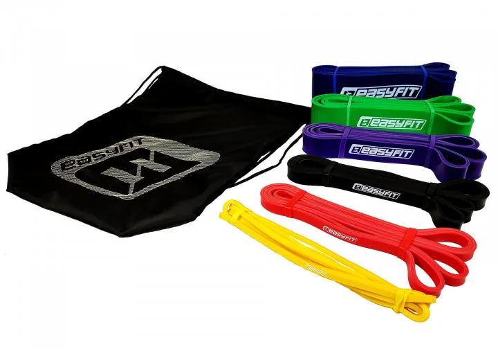 Резинові петлі EasyFit латекс 1-110 кг 6 шт