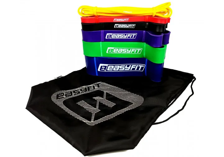 Резинові петлі EasyFit латекс 1-110 кг 6 шт