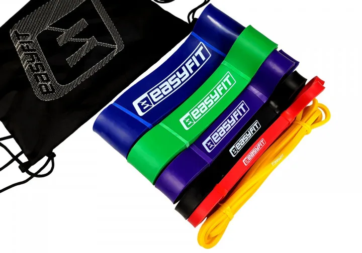 Резинові петлі EasyFit латекс 1-110 кг 6 шт