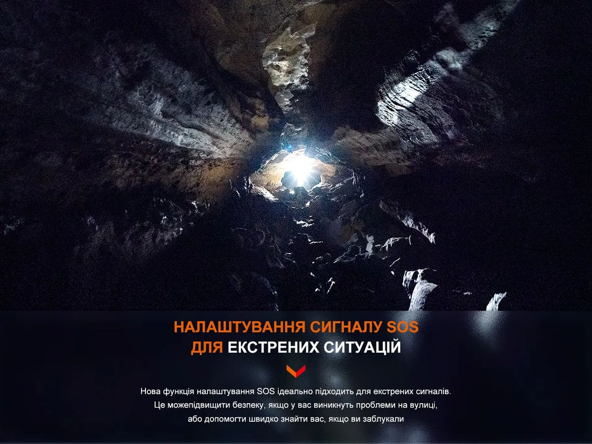 Ручной фонарь Fenix алюминиевый 143х34х26 мм черный 3000 лм