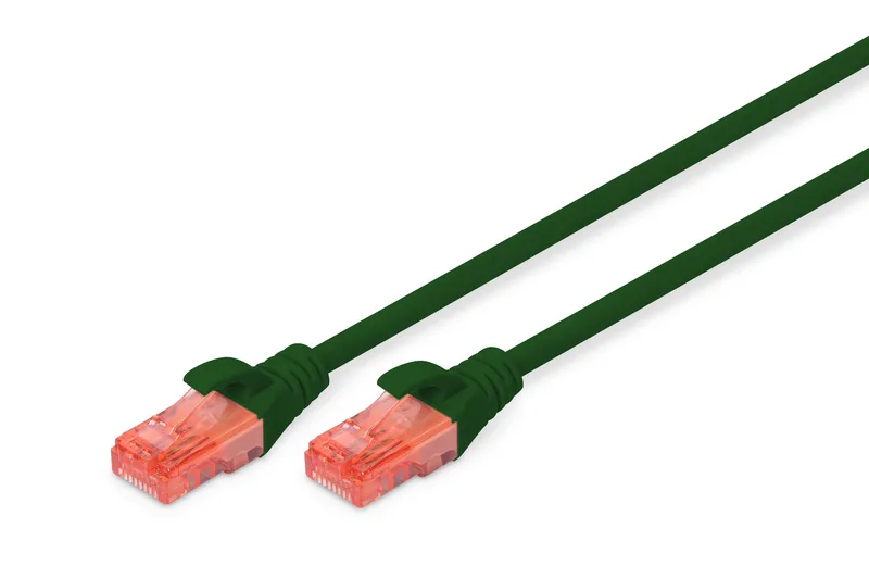 Патч-корд DIGITUS CAT 6 UTP 5м LSZH зелений