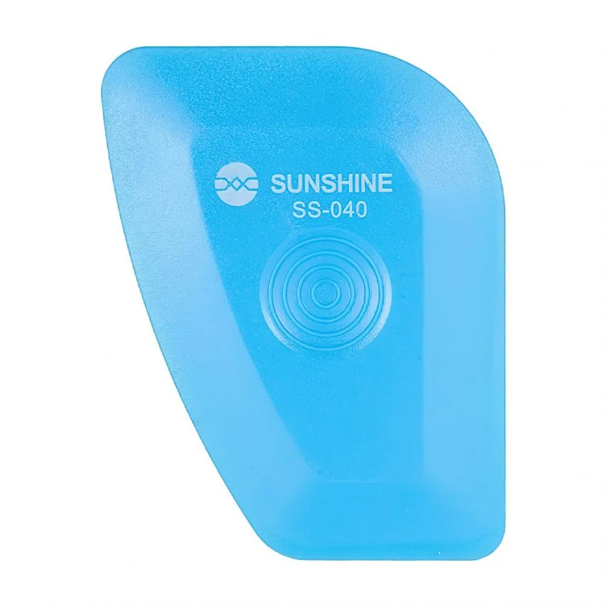 Антистатичний медіатор SUNSHINE пластик 80 мм синій