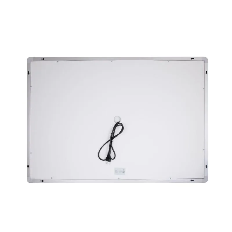 Дзеркало Qtap Mideya 1000х700 LED підсвічування Touch антизапотівання алюміній/пластик