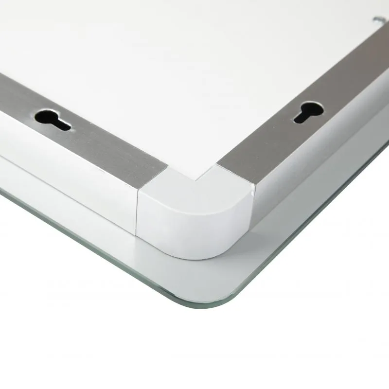 Дзеркало Qtap Mideya 1000х700 LED підсвічування Touch антизапотівання алюміній/пластик
