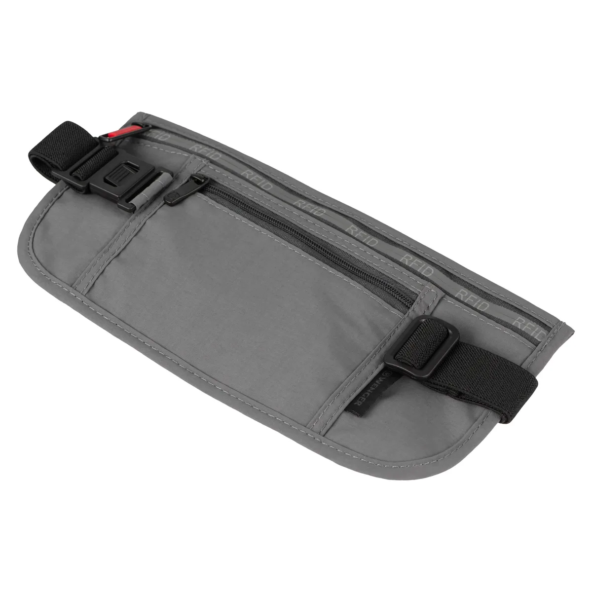 Сумка на пояс, Wenger waist belt with RFID pocket, сіра