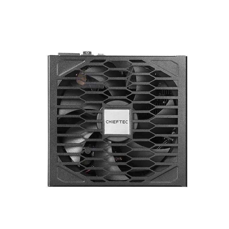 Блок живлення CHIEFTEC Stealth (1000W), >92%, 80+ Platinum, 135мм FDB, 1xMB 24pin(20+4), 2xCPU 8pin(4+4), 2xMolex, 10xSATA, 3xPCIe 8pin(6+2), 1xPCIe GEN5 16pin, Fully Modular