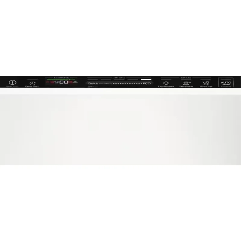 Встраиваемая посудомоечная машина Electrolux, 10 комплектов, класс D, 45 см, с дисплеем, инверторным двигателем, третьей корзиной, черного цвета