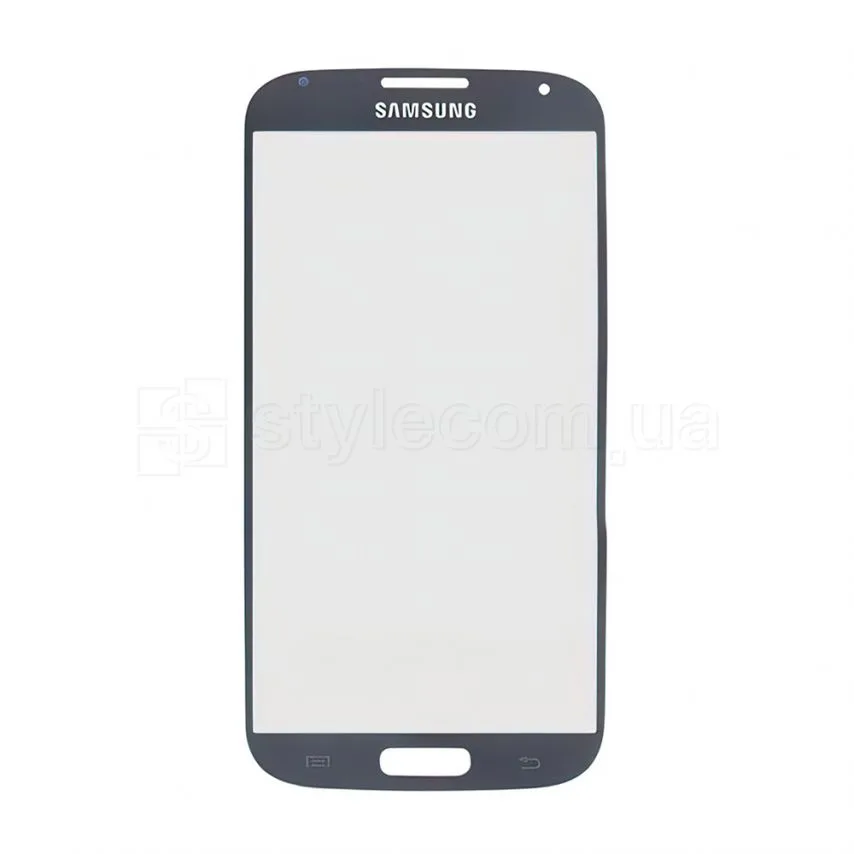 Скло дисплея Samsung I9500 5 дюймів синє Original Quality
