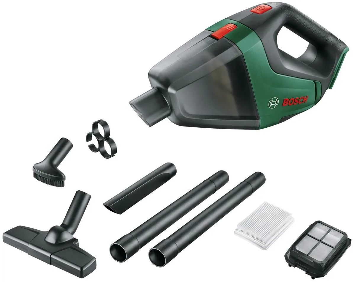 Пилосос акумуляторний Bosch 18В 0,5л 1,3кг професійний ручний для сухого прибирання