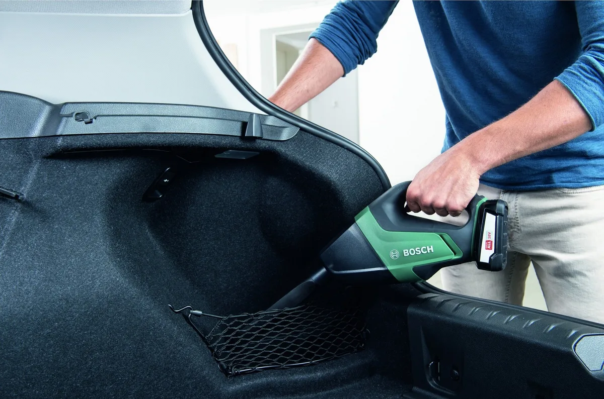 Пилосос акумуляторний Bosch 18В 0,5л 1,3кг професійний ручний для сухого прибирання