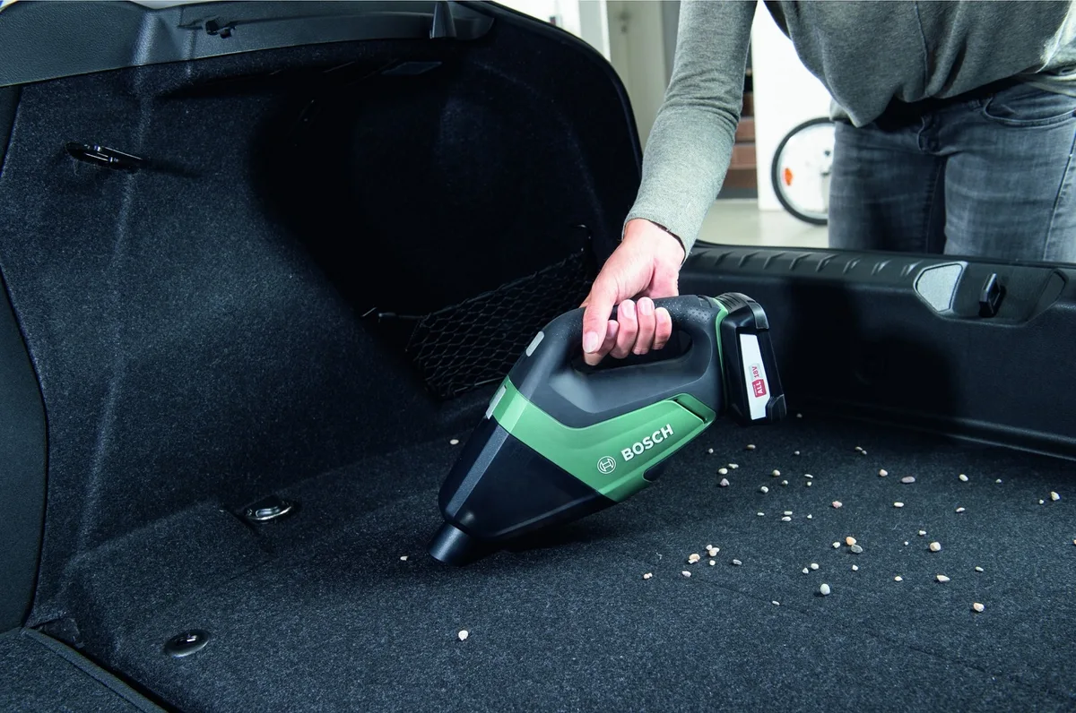 Пилосос акумуляторний Bosch 18В 0,5л 1,3кг професійний ручний для сухого прибирання