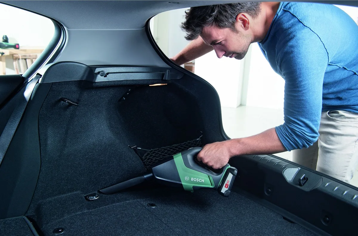 Пилосос акумуляторний Bosch 18В 0,5л 1,3кг професійний ручний для сухого прибирання