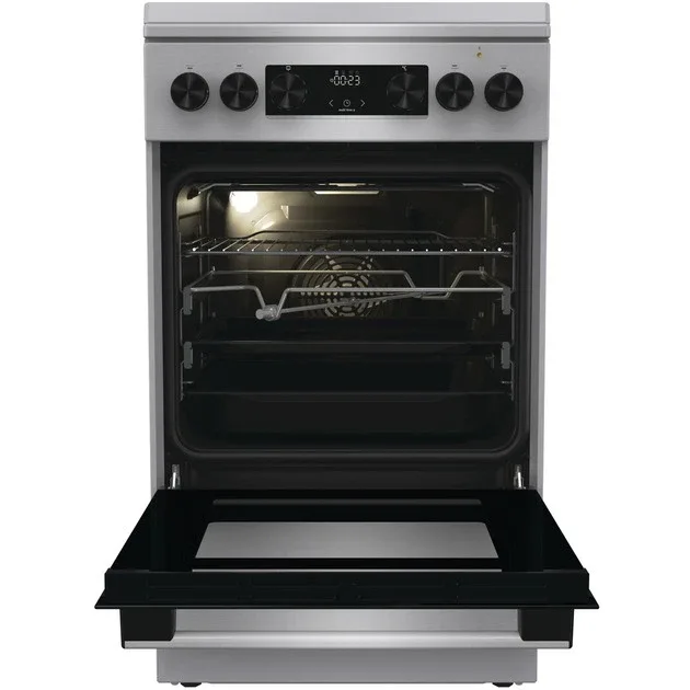Плита Gorenje комбинированная нержавеющая сталь 70л 50х60 см