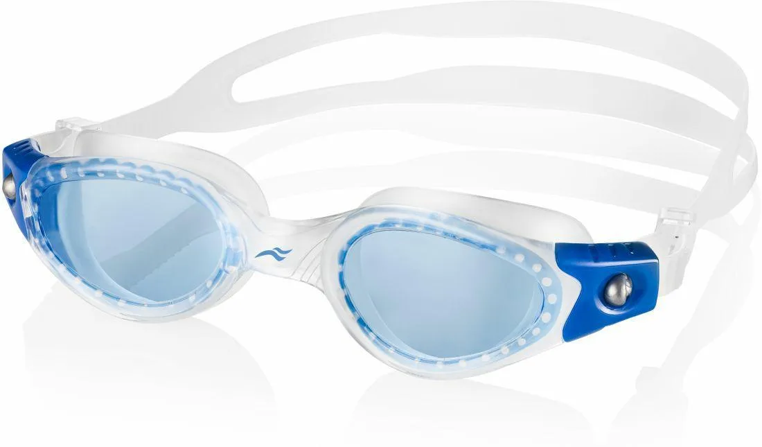 Очки для плавания AQUA SPEED TPE OSFM голубой прозрачный