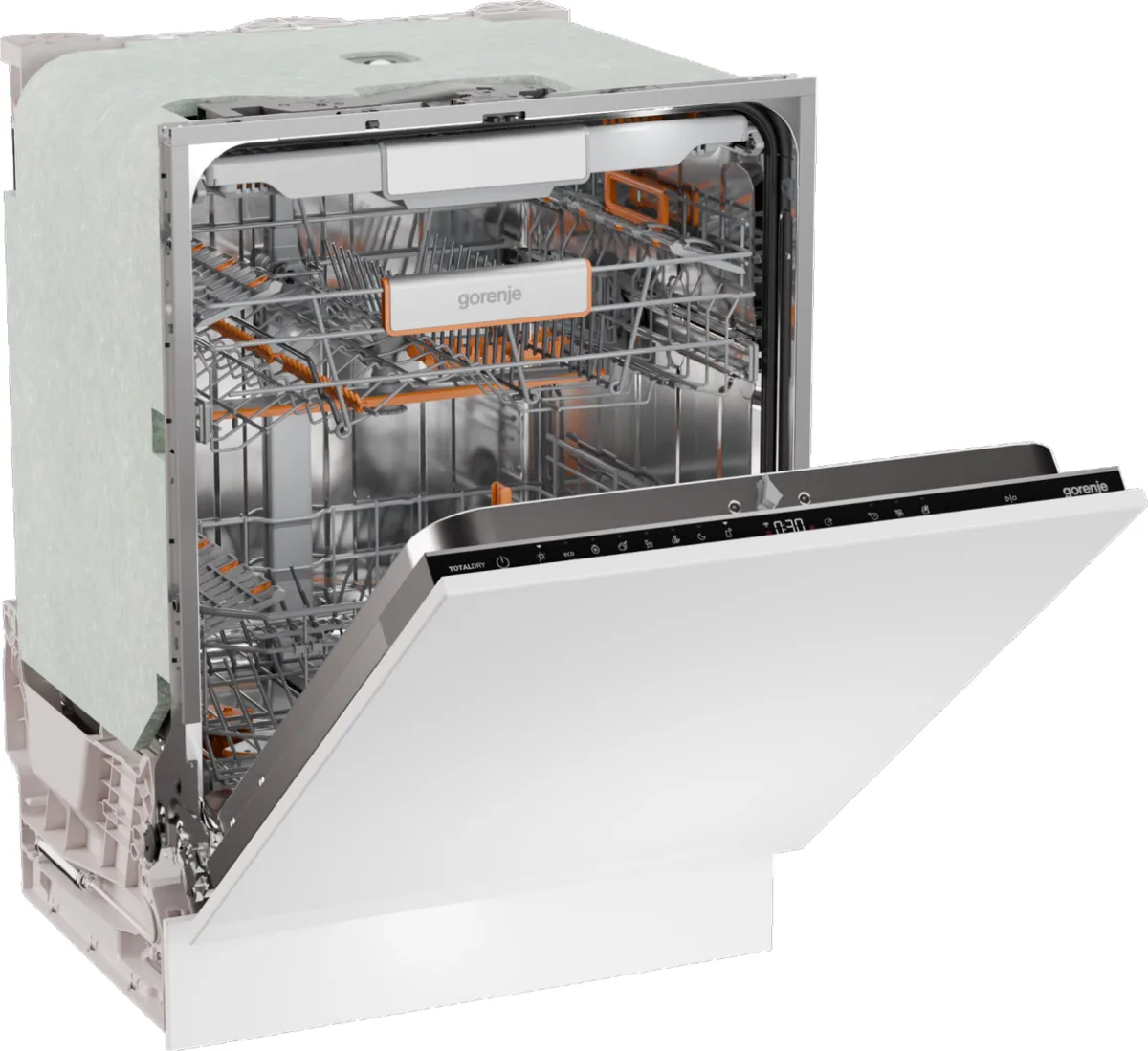Посудомийна машина Gorenje вбудована 16 комплектів 60 см біла A+++ сенсорне управління Wi-Fi