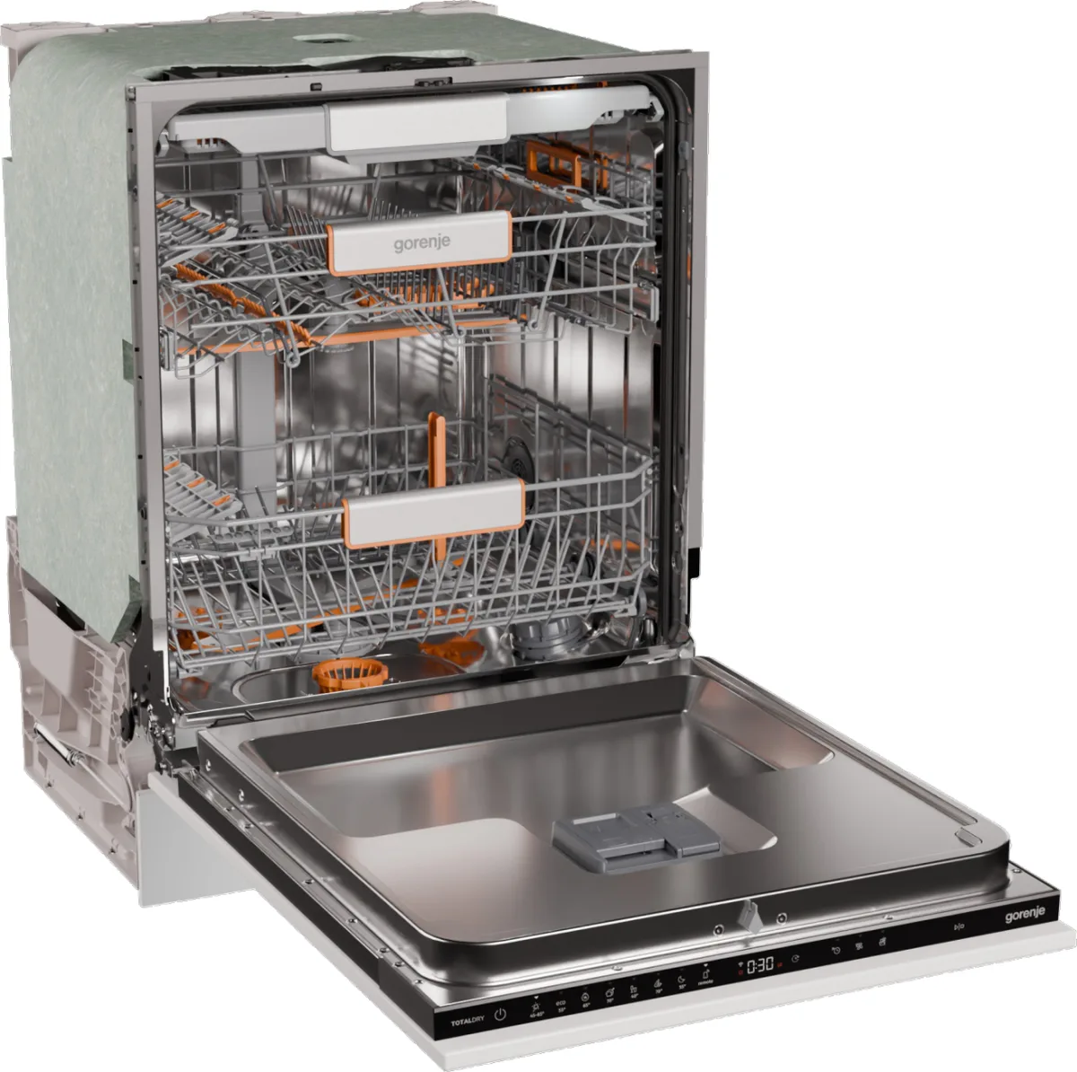 Посудомийна машина Gorenje вбудована 16 комплектів 60 см біла A+++ сенсорне управління Wi-Fi