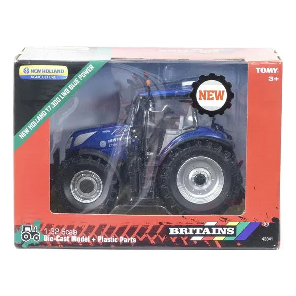 Трактор Britains New Holland 1:32 металевий синій чорний