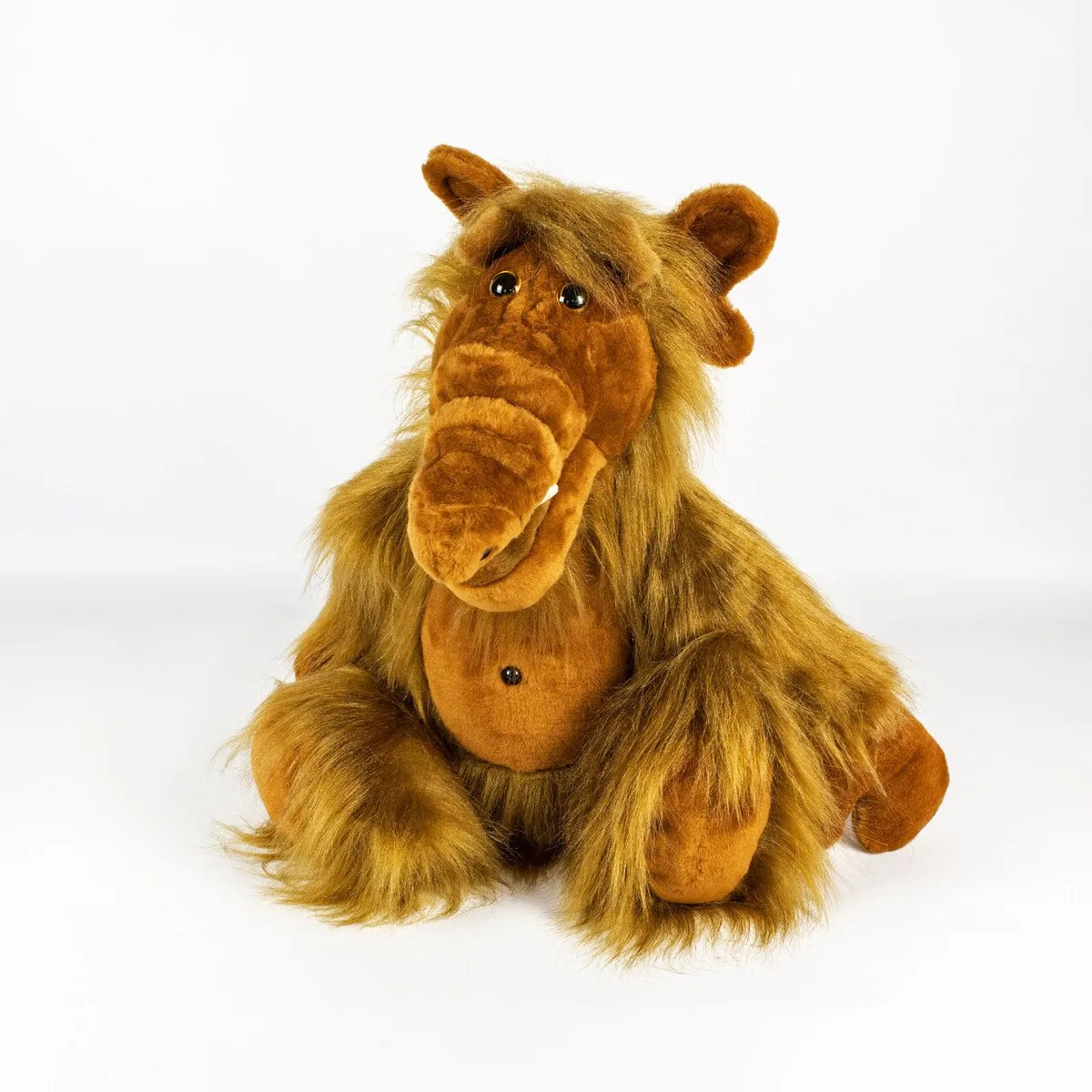 М'яка іграшка Weber Toys з штучного хутра 73 см коричнева