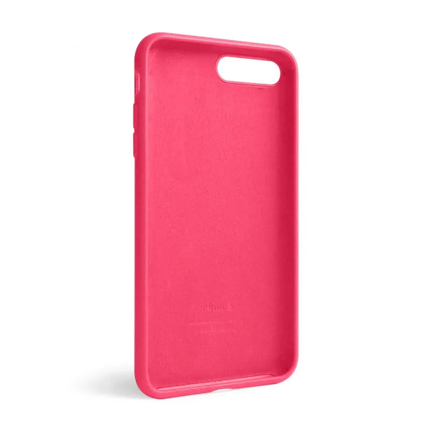 Чохол Silicone Case для Apple силіконовий 7 Plus 8 Plus рожевий shiny