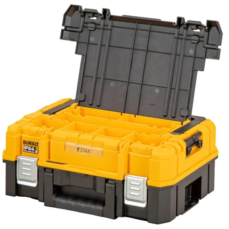 Контейнер для інструментів DeWalt TSTAK 2.0 440х330х180мм з поліпропілену.
