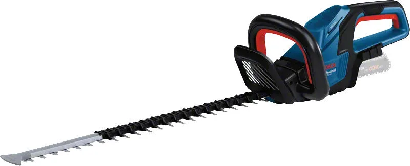 Акумуляторний кущоріз Bosch Professional GHE 18V-60, 18В, крок різу 23мм, вага 2.3кг, без акумулятора та зарядного пристрою.