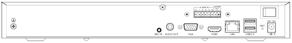 Видеорегистратор Tiandy TC-R3220 Spec:I/B/K/V3.1, 20ch, 2HDD, 4K