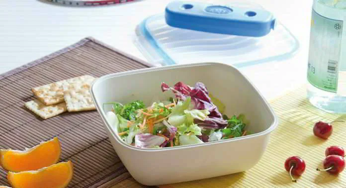Контейнер для ланчу Snips харчовий пластик 1,5 л блакитний прозорий