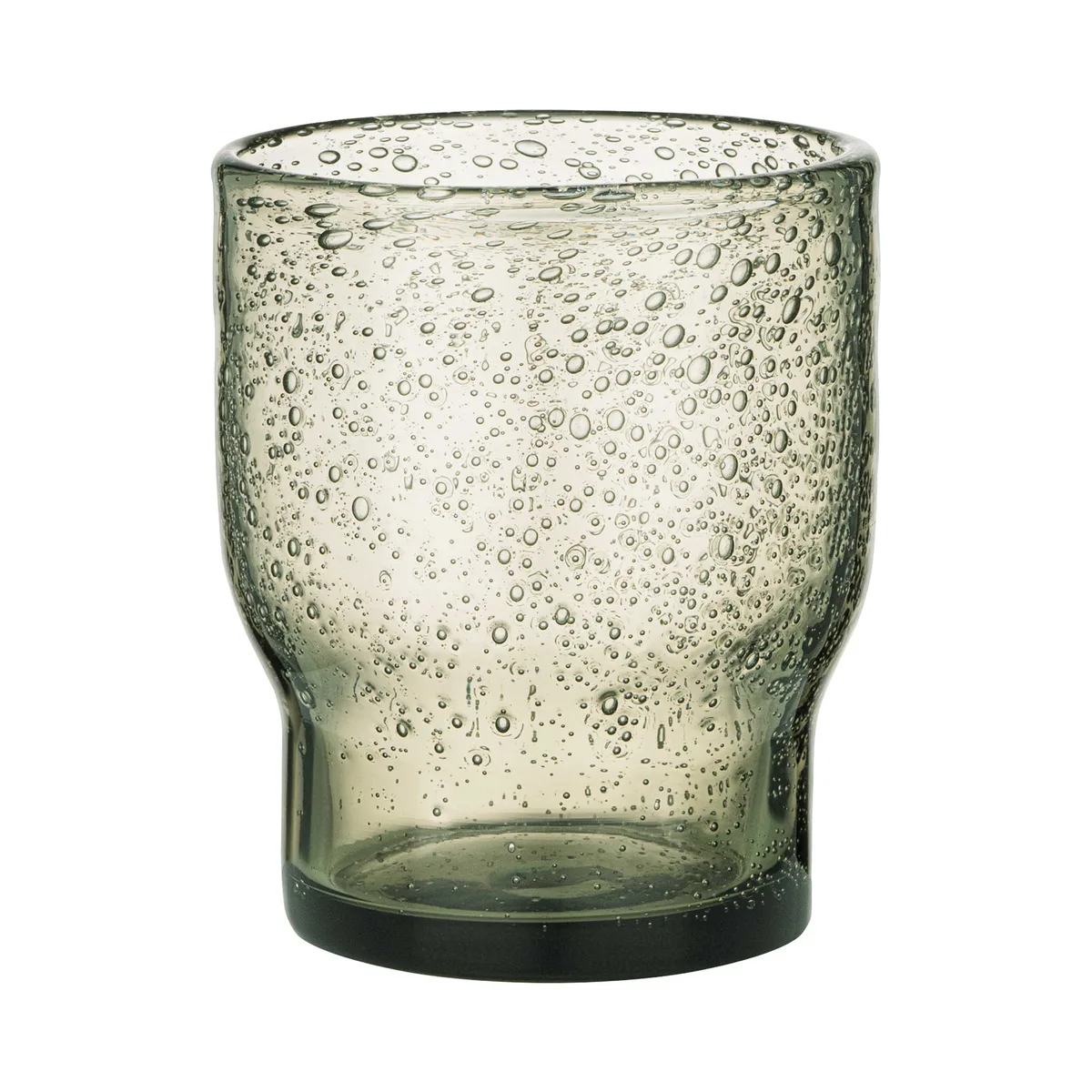 Набір низьких склянок ARDESTO Bubble 300 мл, 2 шт, скло, сірий.