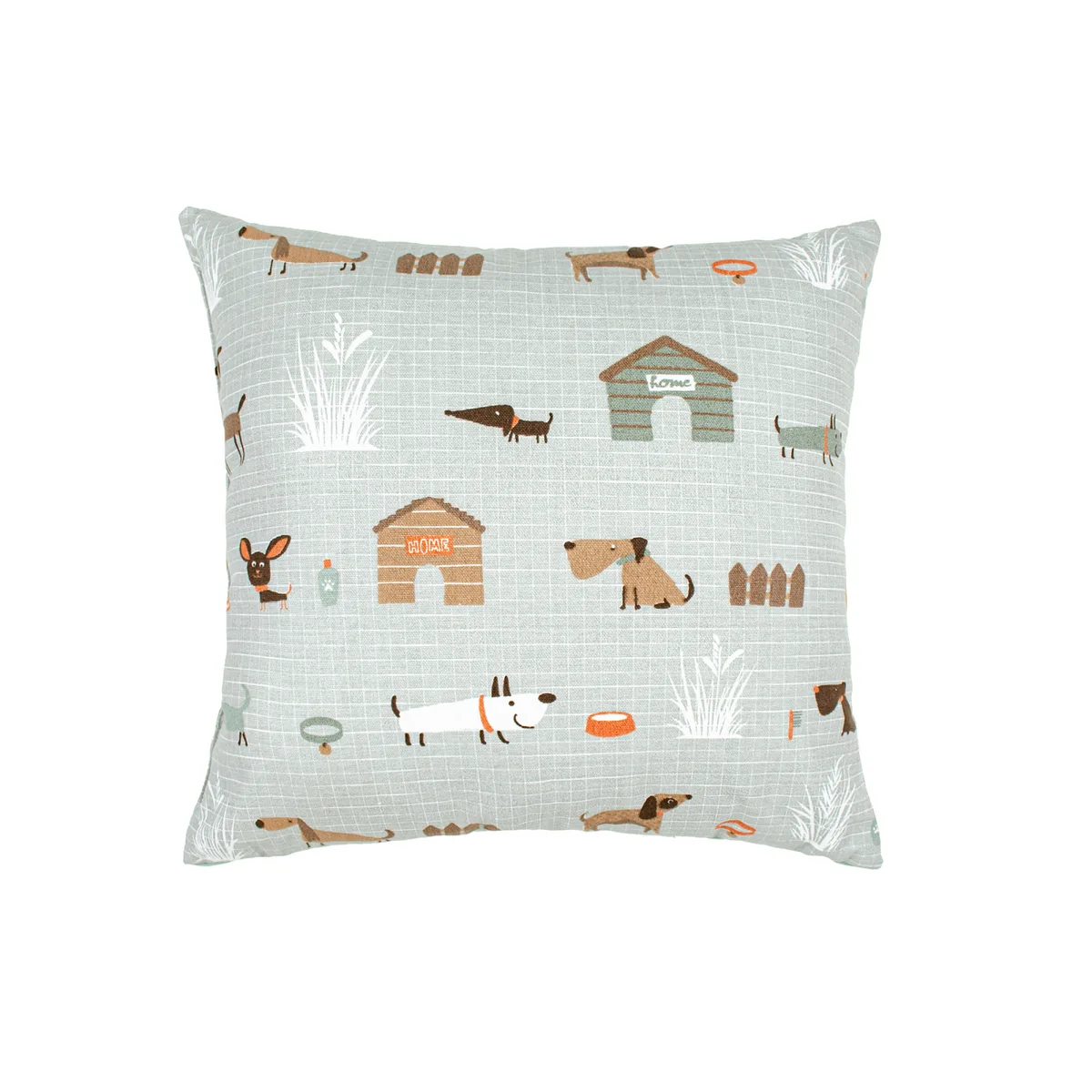 Декоративна подушка Home Line 100% бавовна 40х40 см салатова