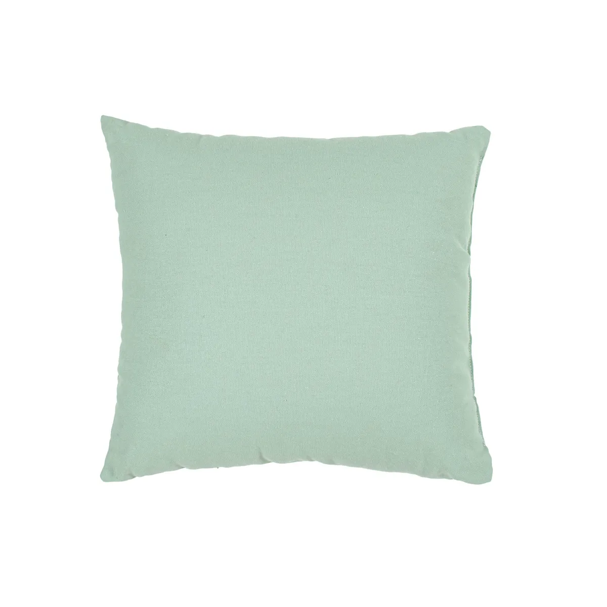 Декоративная подушка Home Line 100% хлопок 40х40 см салатовая.