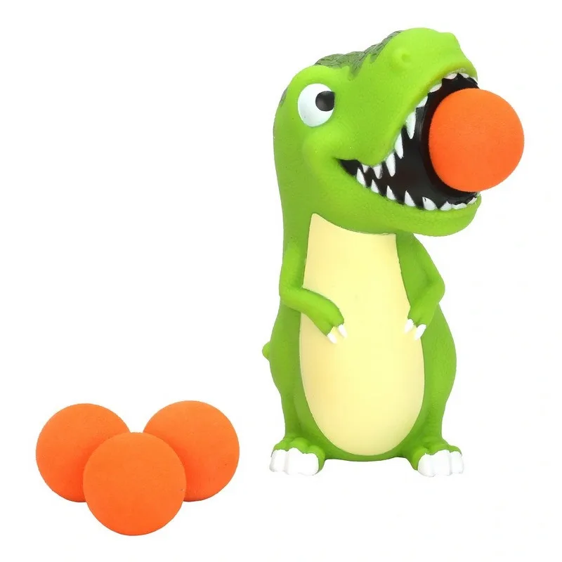 Детский игровой набор Hog Wild пенопластовый динозаврик T-Rex 15 см зелёный
